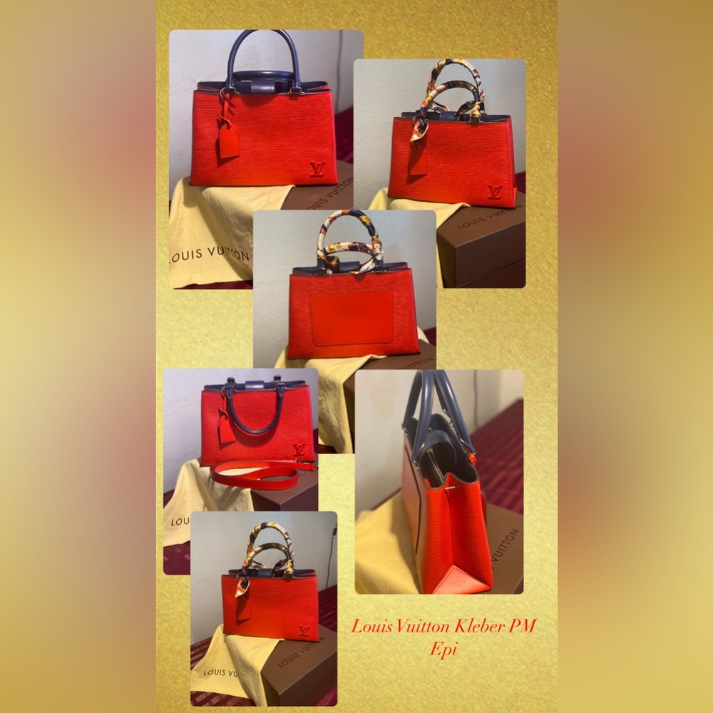 Louis Vuitton
Kleber Handbag Epi Leather PM